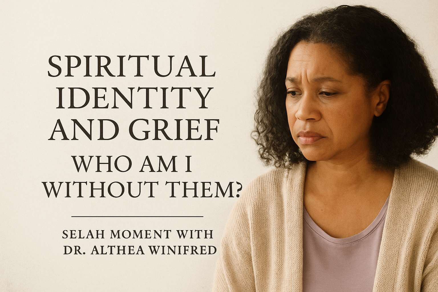 Spiritual Identity and Grief – Who Am I Without Them? – Next Level